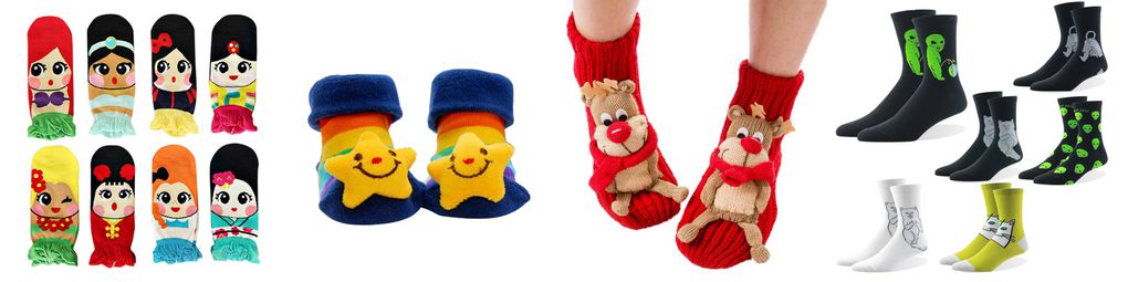 cartoon socks adult